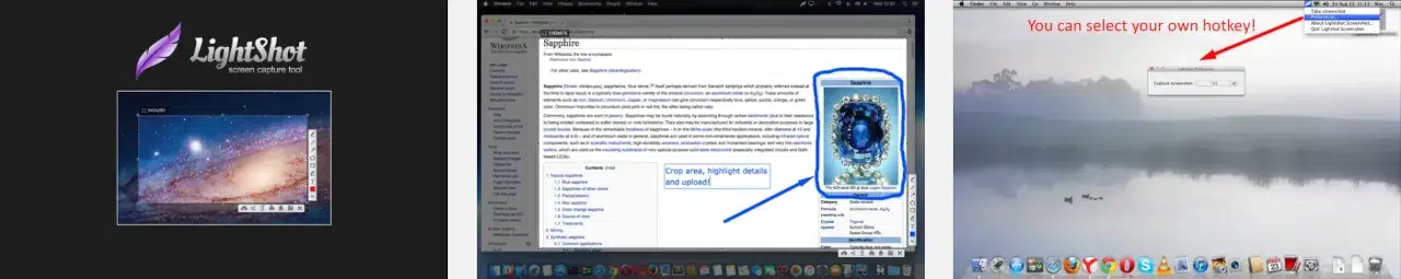 Lightshot is available on Windows and MacOS.