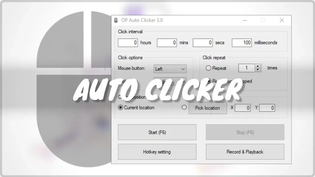 OP Auto Clicker - Microsoft Apps