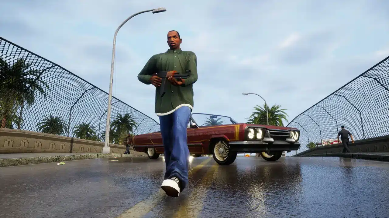 GTA San Andreas is available on Android and iOS.